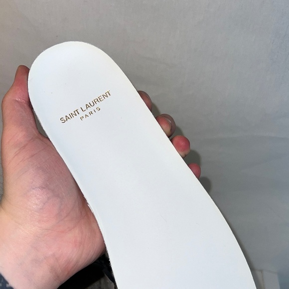 Saint Laurent by Hedi Slimane Sneakers RARE Studded Skate Size 10.5/43.5 80% OFF - Picture 11 of 12